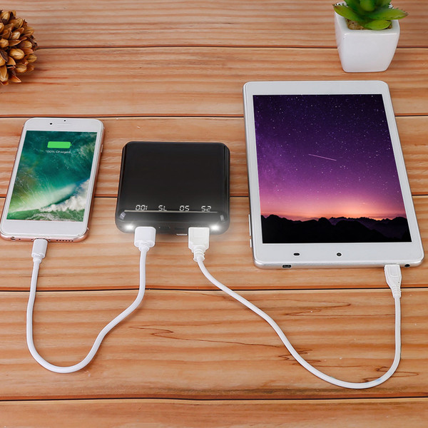 PowerMaster™ 10,000mAh Portable Power Bank with Built-in Cables product image