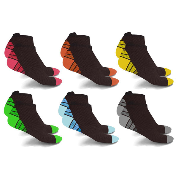 Performance Ankle-Length Graduated Compression Socks (6-Pair) product image