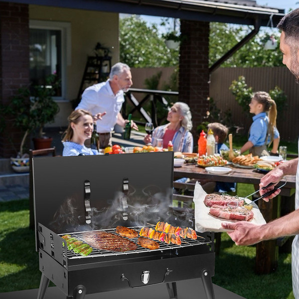 NewHome Foldable Charcoal Grill product image