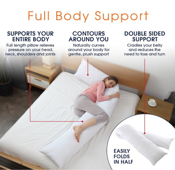 Cheer Collection™ Down Alternative Body Pillow product image
