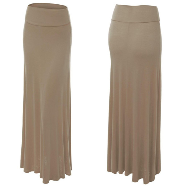 Women's Fold-over Maxi Skirt product image