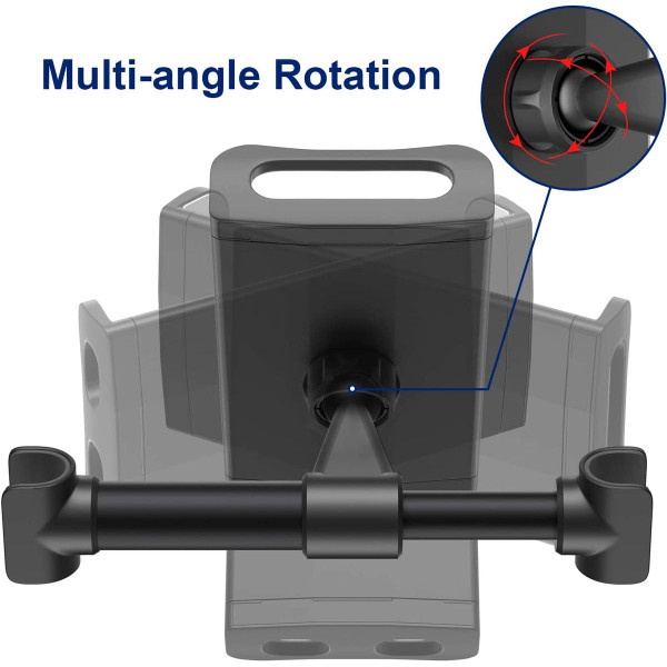 Universal Backseat Car Mount Adjustable Phone and Tablet Holder (1- or 2-Pack) product image