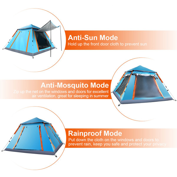 LakeForest® 4-5 Person Camping Tent product image