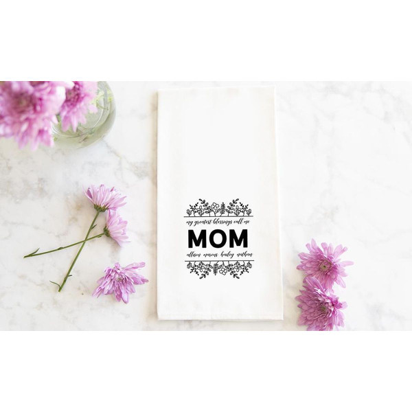Personalized Tea Towels for Mom product image