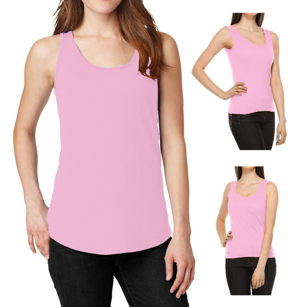 Women's Ribbed Tank Top 12-Pack
