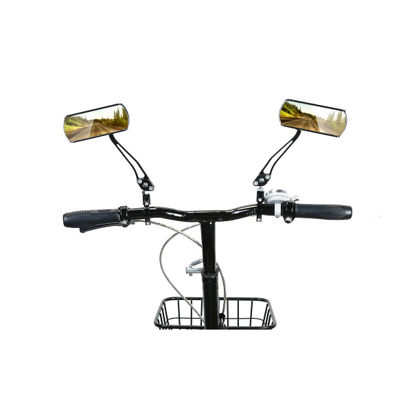 LakeForest® Adjustable Rotatable Bike Mirrors (1-Pair) product image