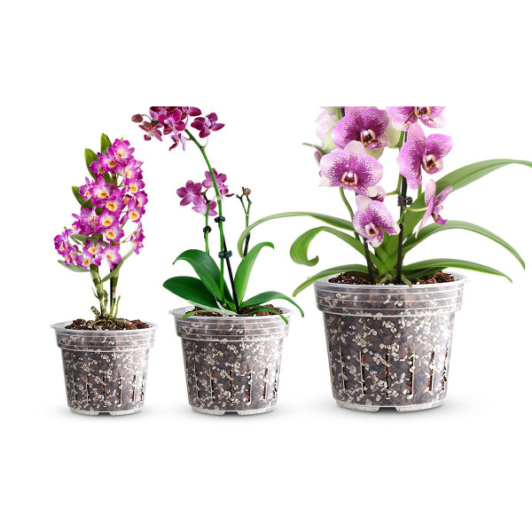 iMounTEK® 9-Piece Breathable Orchid Pots product image