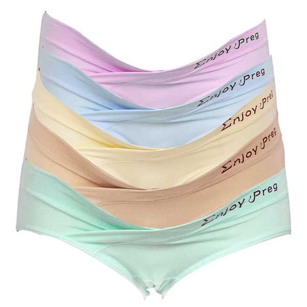 Women's Pregnancy & Postpartum Soft Cotton Underwear (5-Pack