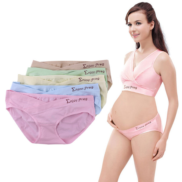 Women's Pregnancy & Postpartum Soft Cotton Underwear (5-Pack