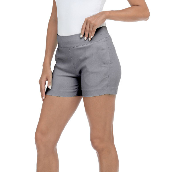 Women's Solid Ultra-Soft Pull-on Comfy Active Shorts (4-Pack) product image