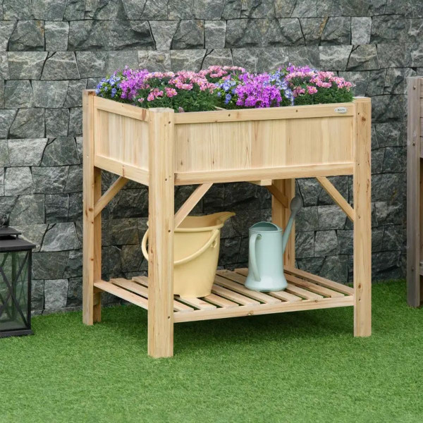 Outsunny® 31-Inch 6-Pocket Vertical Raised Bed product image