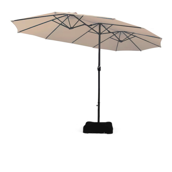 15-Foot Double-Sided Patio Umbrella product image