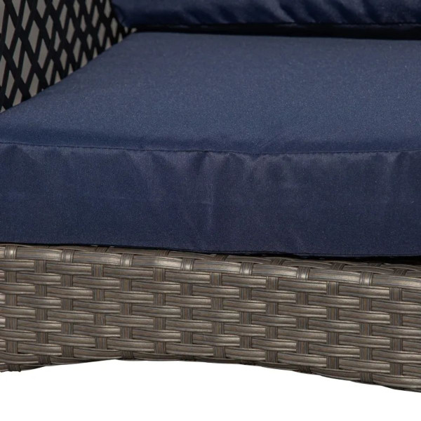 Outsunny® 4-Piece Outdoor Wicker Sofa Set product image