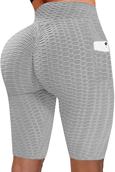 Haute Edition® Women's Booty Lift Biker Short with Pockets product image