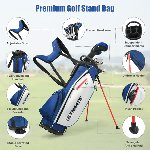 10-Piece Golf Club Set product image