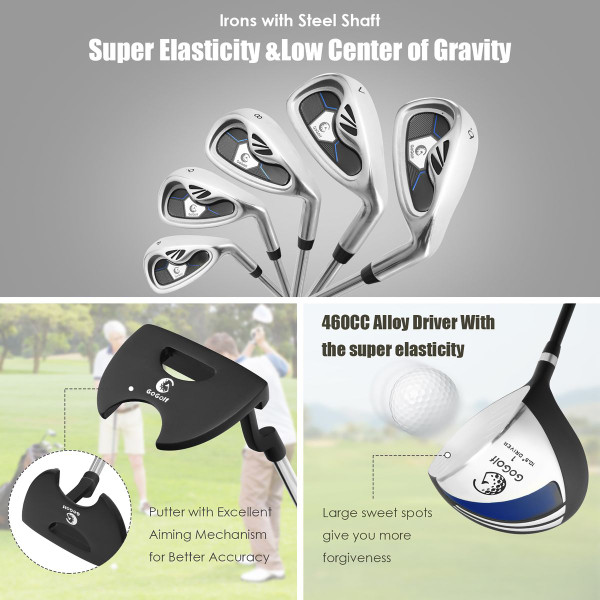 10-Piece Golf Club Set product image