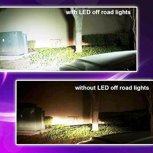 Zone Tech® 36-Watt 7-Inch Spot Work Square Led Light Bar product image