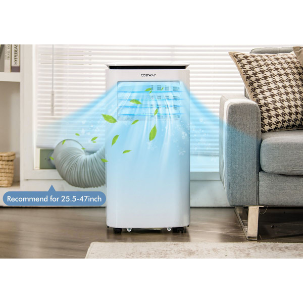 9,000BTU 3-in-1 Portable Air Conditioner with Fan and Dehumidifier product image