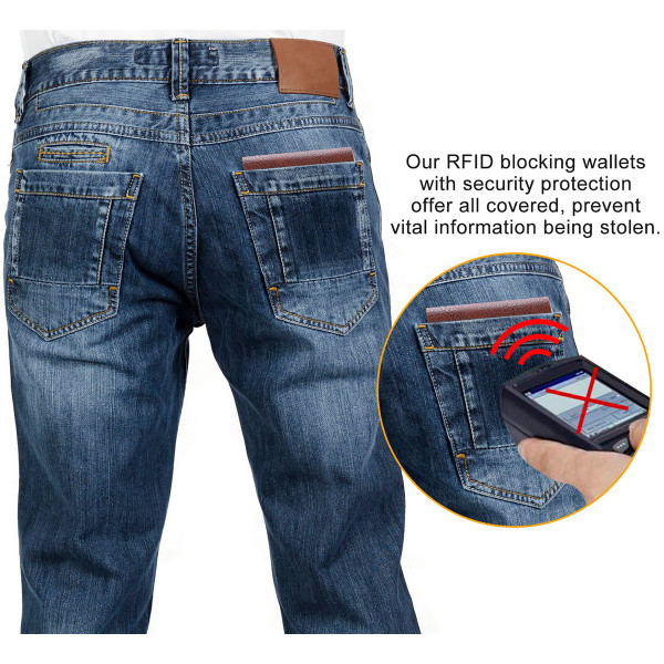 iMounTEK® Men's RFID Blocking Bifold Wallet product image