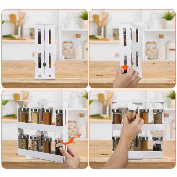 NewHome™ Swivel Cabinet Spice Organizer product image