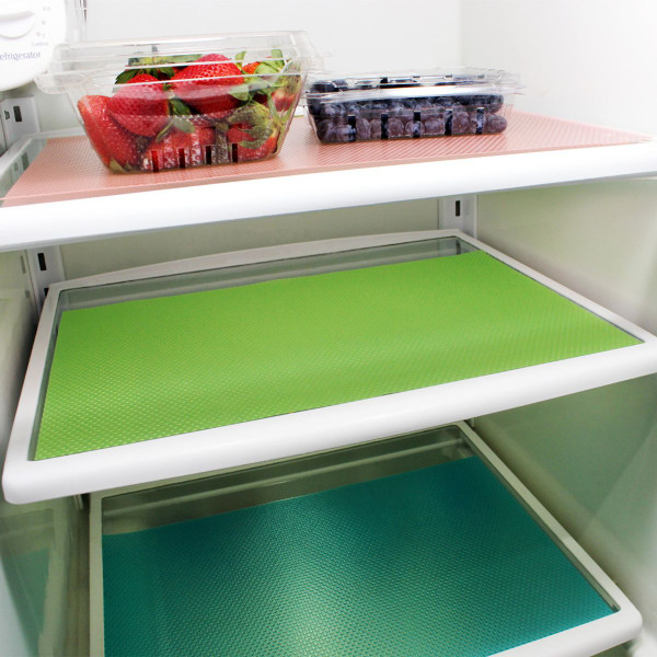 Assorted Color Refrigerator Shelf Liner Mat (8-Pack) product image