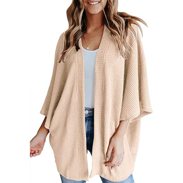 Women's Cocoon Lightweight Kimono-Sleeve Sweater Cardigan