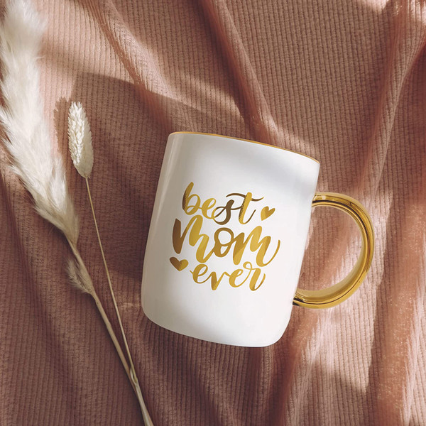 Mom-Themed 12-Ounce Electric Heated Coffee Mug product image