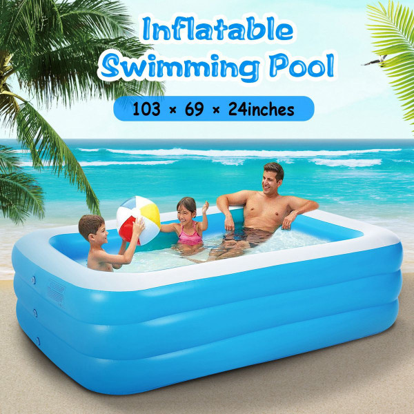 CoolWorld™ Inflatable Swimming Pool Play Center product image