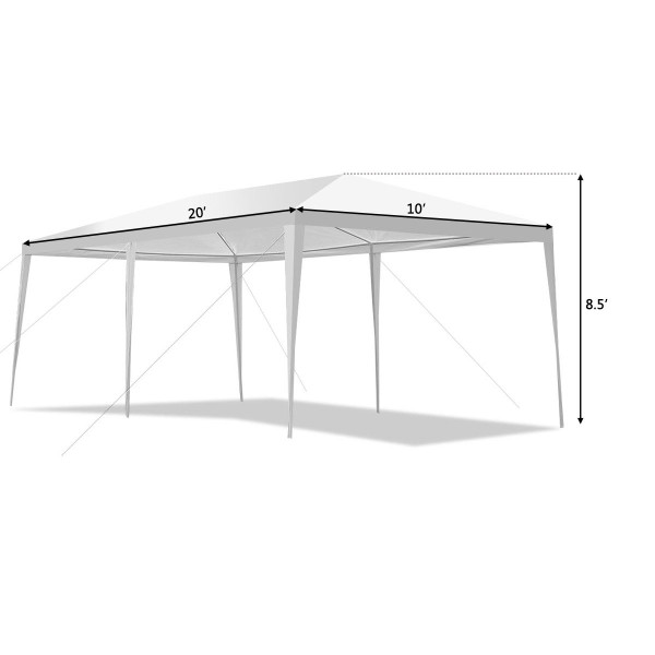 10 x 20-Foot Canopy Party Wedding Tent product image