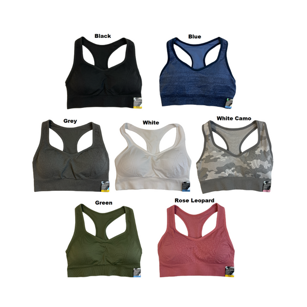 Seamless Racerback Sports Bra