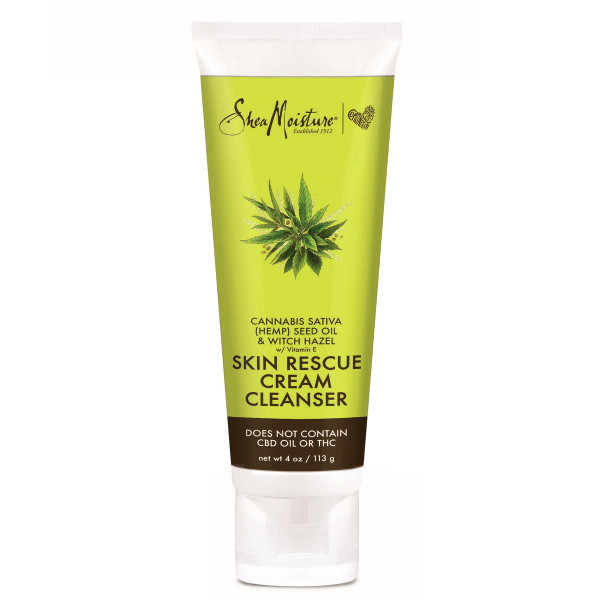 SheaMoisture® Cannabis & Witch Hazel Skin Rescue Cream Cleanser, 4 oz. (2-Pack) product image