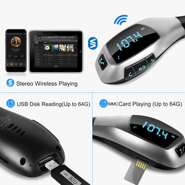 iMounTEK® Wireless FM Car Transmitter product image