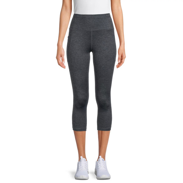 Women's High-Waisted Solid Active Workout Capri Leggings (6-Pack) product image
