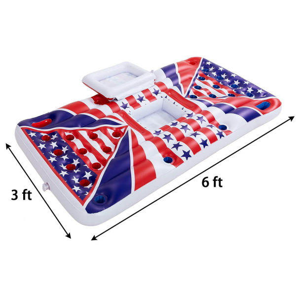 American Flag Beer Pong Cooler Float product image