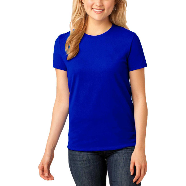 Women's Casual Crew Neck Short Sleeve Basic Solid T-Shirt (5-Pack) product image