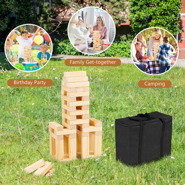 Giant Tumbling Timber Toy Wooden Blocks product image