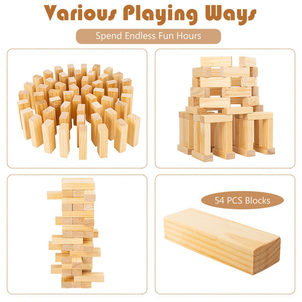 Giant Tumbling Timber Toy Wooden Blocks product image