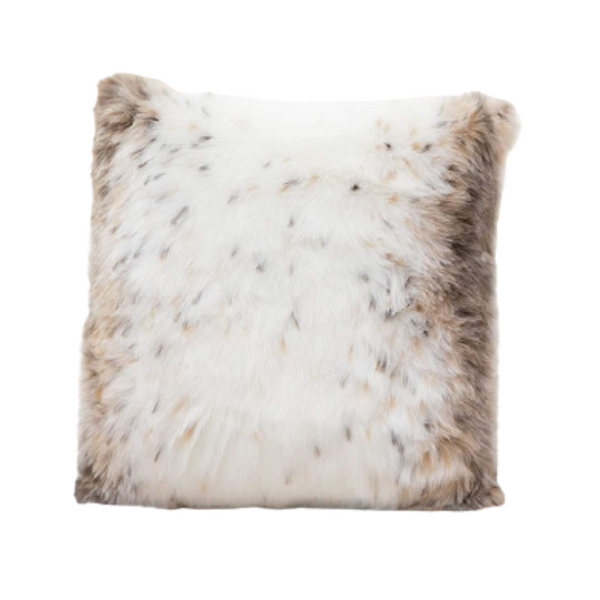 Cheer Collection™ Animal Print Fur Decorative Throw Pillow (2-Pack) product image