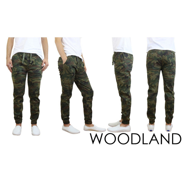 Men's Slim Fit Basic Stretch Joggers product image