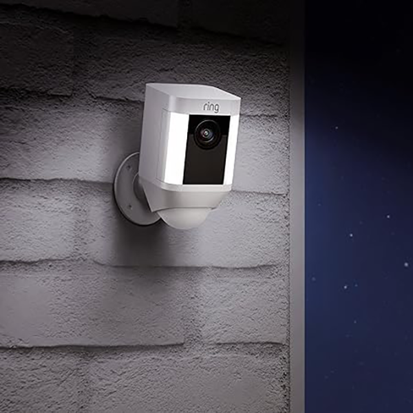 Ring® Outdoor Security Camera and Spotlight, 8SB1S7-WEN0 product image