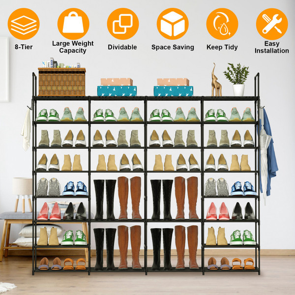 NewHome™ Metal Shoe Storage Rack product image