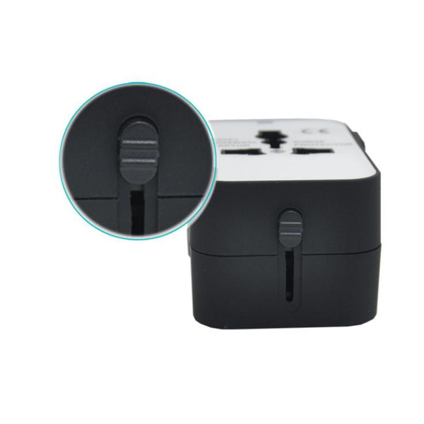 Universal Travel Adapter with USB Ports product image