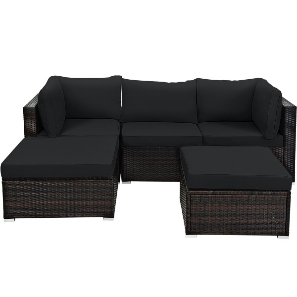 5-Piece Rattan Patio Furniture Set product image