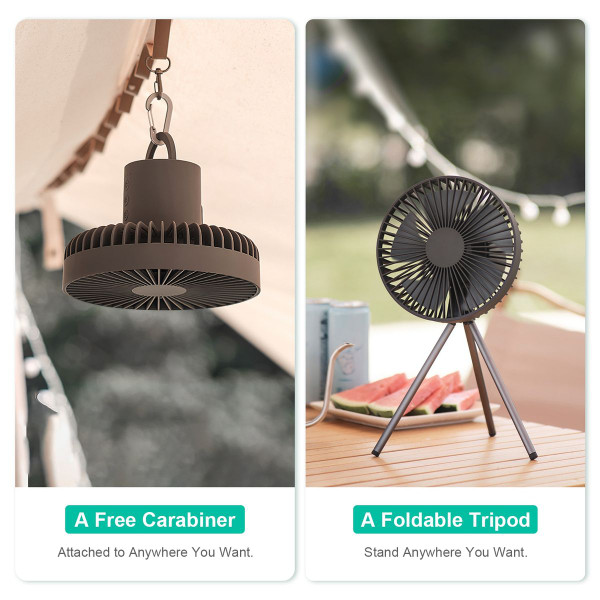 LakeForest® Camping Lantern Fan product image