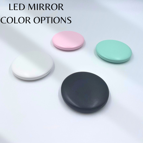 Rechargeable LED Compact Travel Mirror product image