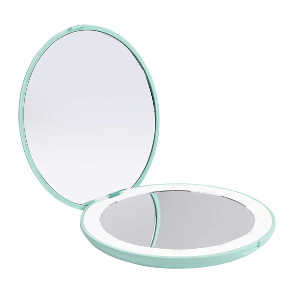 Rechargeable LED Compact Travel Mirror product image