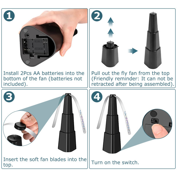 iMounTEK® Fly Repellent Fan (4-Pack) product image