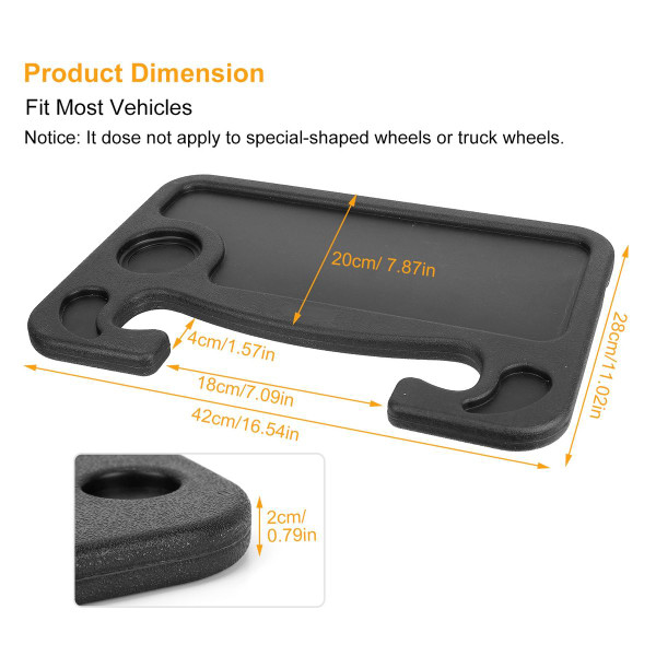 iMounTEK® Steering Wheel Eating Tray product image