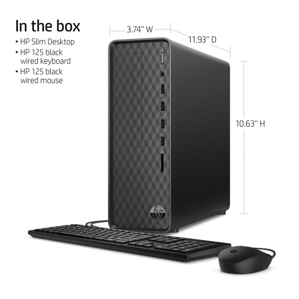 HP Slim Desktop with Intel J4025 product image