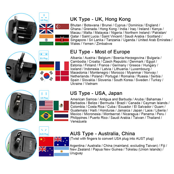 iMounTEK® Universal Travel Adapter product image